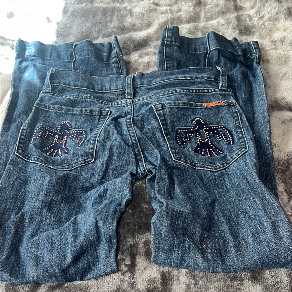 Thunderbird Jeans with Embellished Pockets